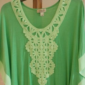 Dolman sleeve cotton tee